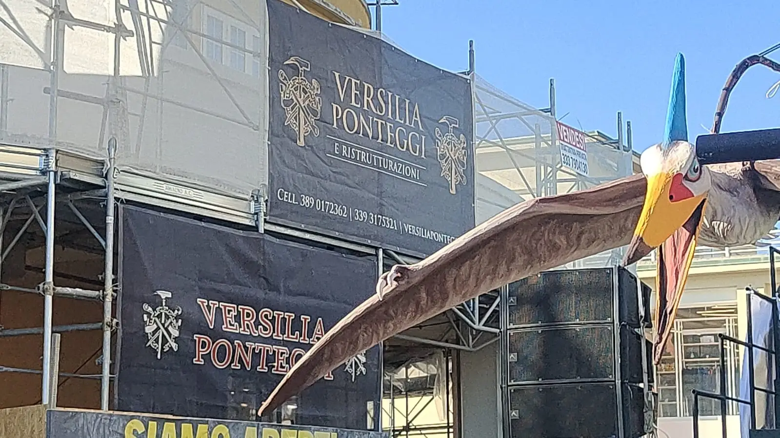 Ponteggiatura di piccolo stabile in Viareggio - FEBBRAIO 2024 2