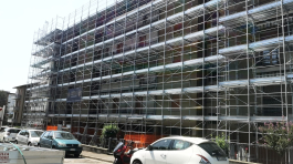 Coperture Ponteggi Villa Carrara Versilia Ponteggi SRL