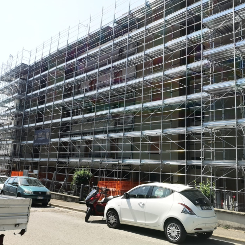 Coperture Ponteggi Villa Carrara Versilia Ponteggi SRL